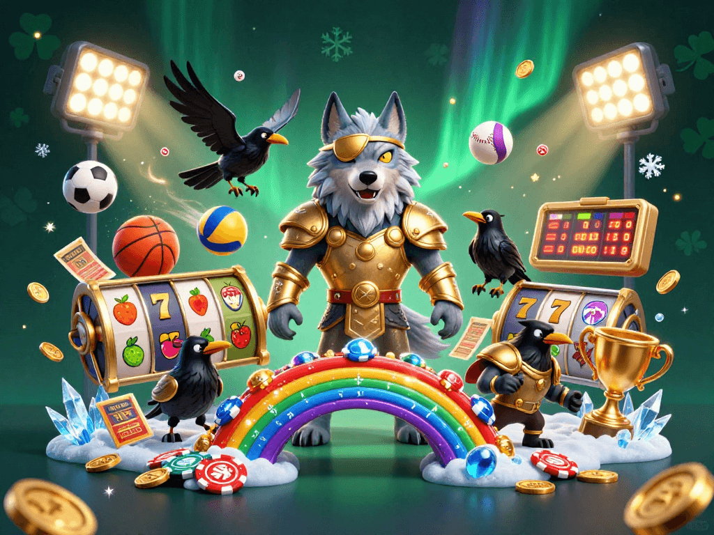 Experience thrilling gameplay with ipatoto's vibrant gaming scene featuring mythological characters and slot elements.