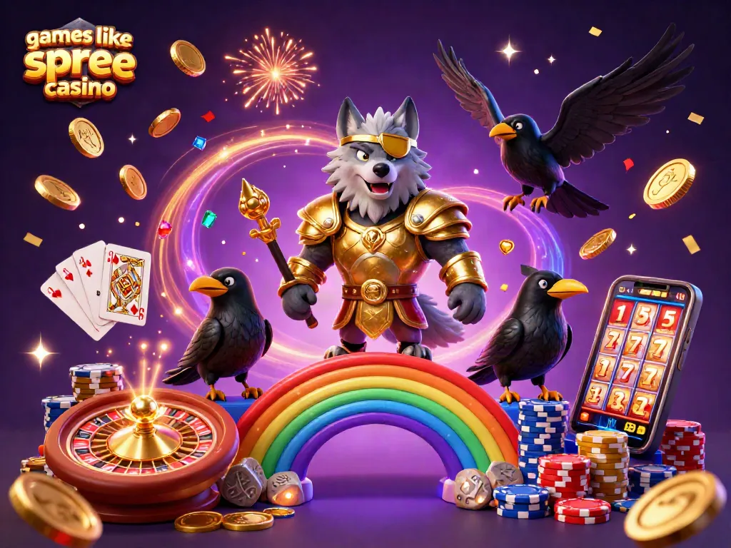Experience thrilling gameplay with games like spree casino featuring stunning 3D characters and casino elements.