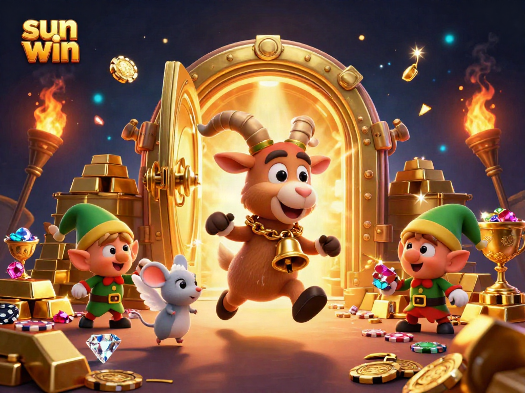 Engage with thrilling action at sun win casino with Krampus and festive characters.