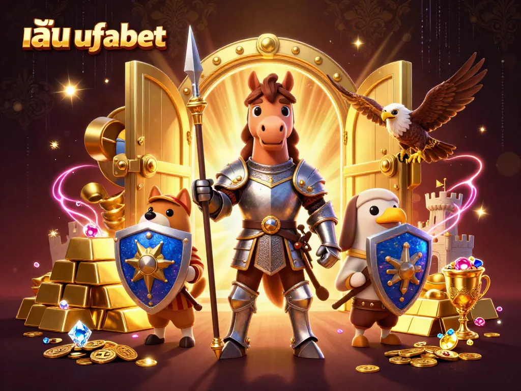 Engage with เล่น ufabet as a knight and squire discover treasures in a vibrant casino realm.