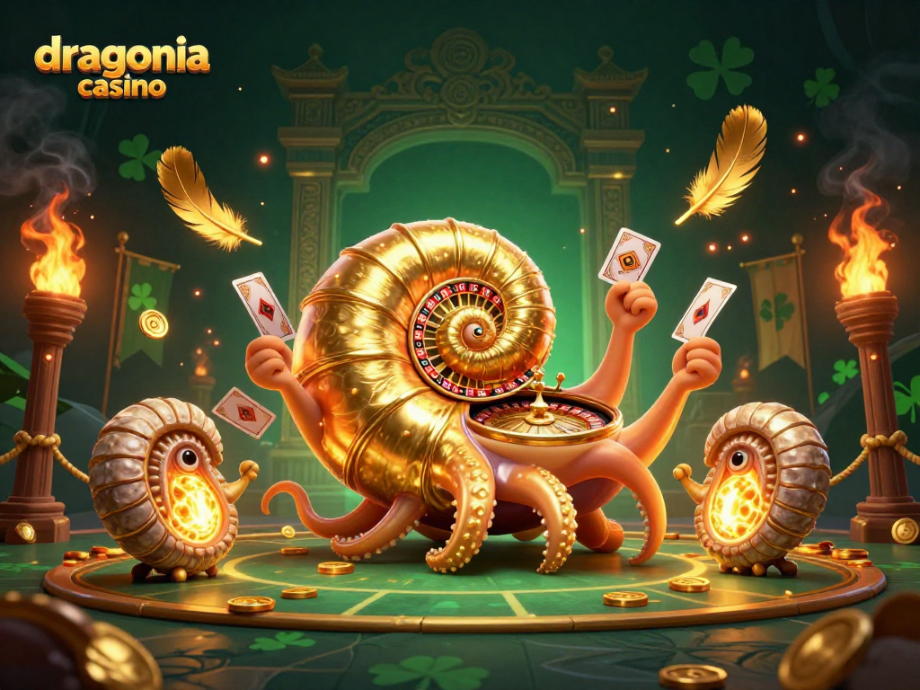 Gagnez sur Dragonia Casino avec une ambiance immersive captivante et des jeux variés.